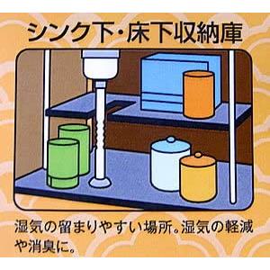 備長炭シート 8畳用 15m 日本製 消臭 除湿 カビ 梅雨 湿気対策 畳下 押入 衣装箱 着物 インテリア タンス 下駄箱  シンク ウッドカーペット 絨毯 床下収納｜ho-ei｜07