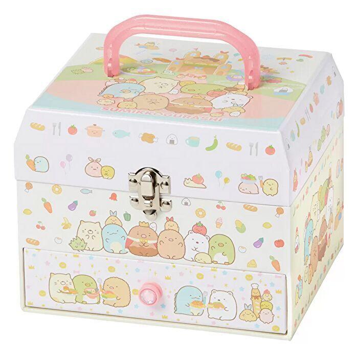 ちいかわ】【すみっコぐらし】ひみつのラブリーボックス かぎ付き 3段