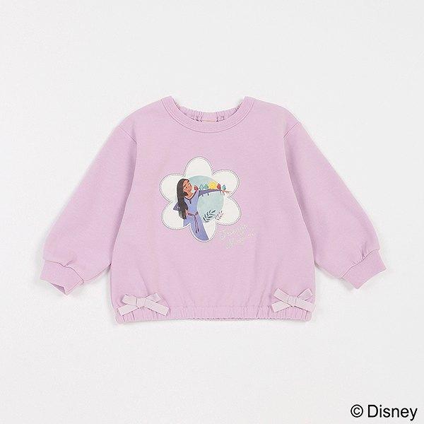 20%OFF SALE ディズニー【DISNEY WISH】プティマインpetit main 2024年春夏グラフィック 長袖Ｔシャツ 90cm100cm110cm120cm130cm｜hoashi0604｜06