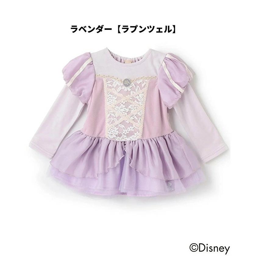 プティマイン エルサ なりきりカットチュニック＆バックフリルレギンス 130上下 petit main 50%OFFプティマインpetit ディズニー【Disney】2025年秋冬