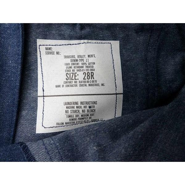 新品 実物 NAVY 80/84/100 コンバット トラウザー DEAD STOCK / US Navy Utility Trousers（アメリカ海軍