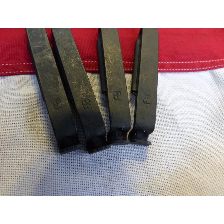 米軍実物 NEW アリスキーパー 4個 アリスクリップ 金具 29x