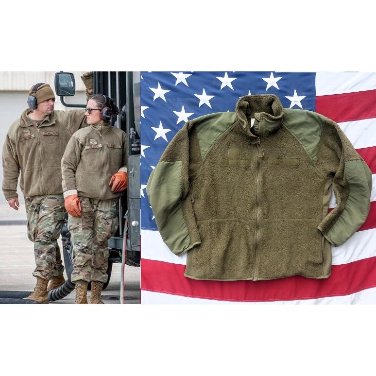 米軍実物 ポーラテックフリースジャケット M-R コヨーテ GEN3 ECWCS