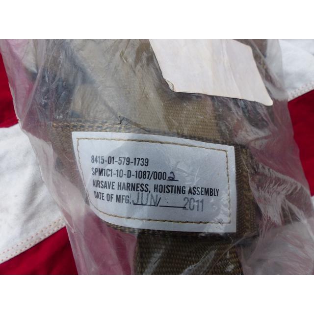 米軍実物 未使用 ホイストハーネス ASSY エアクルー ヘリクルー 02x