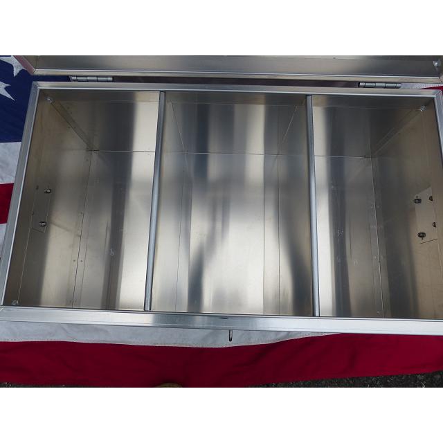米軍 メディカルロッカー アルミ保管庫 収納ボックス 145x : ホバート