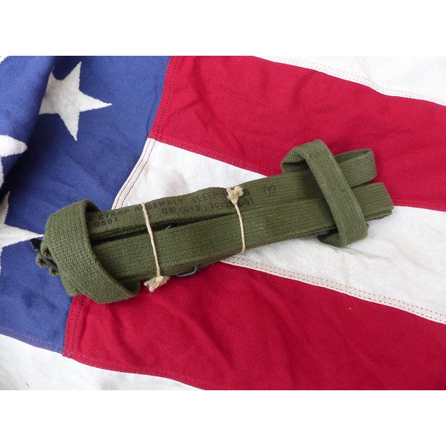 レア! 米軍実物 ナム戦 スリーピングバッグキャリア M1956 コットン