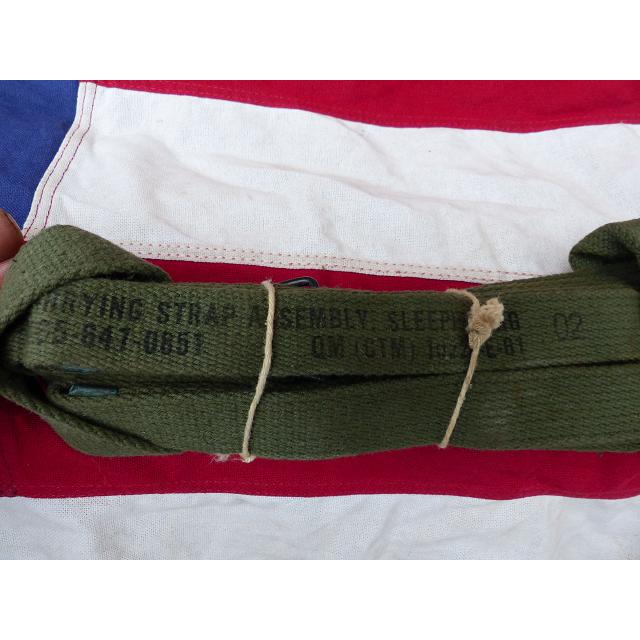 レア! 米軍実物 ナム戦 スリーピングバッグキャリア M1956 コットン