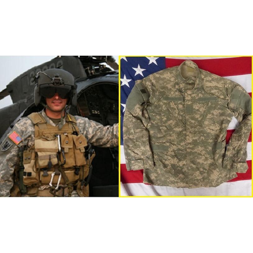 実物 レア! ACU エアクルー ジャケット M-S Army Aircrew Combat 