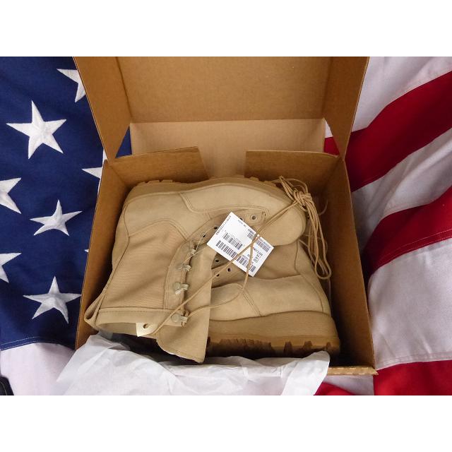米軍タイプ　デザートブーツ　サイズ25.5cm　US 7.5　ミリタリーブーツ 米軍実物 デザート ゴアテックスブーツ 7.5W 252x : ホバート