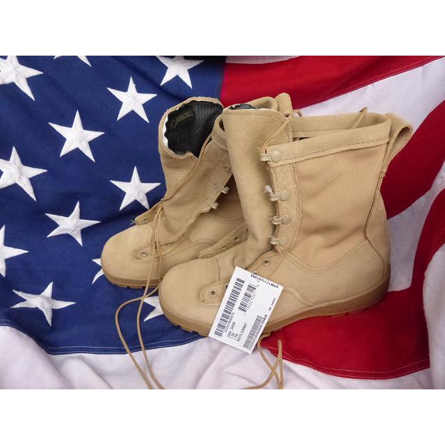米軍実物 デザート ゴアテックスブーツ 7.5W 252x : ホバート