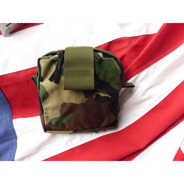 米軍 MOLLE メディカルポーチ メディック SDS ウッドランド