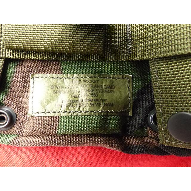 米軍 MOLLE メディカルポーチ メディック SDS ウッドランド