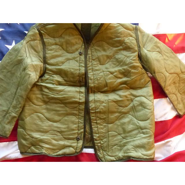 米軍実物 1987” デッド M65 フィールドジャケット用ライナー MEDIUM