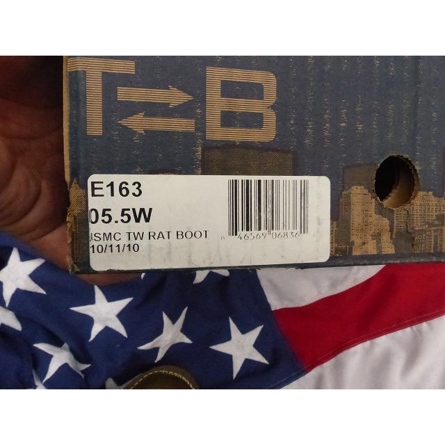 実物 NEW! USMC RAT ブーツ ゴアテックス コヨーテ 5.5W 303x