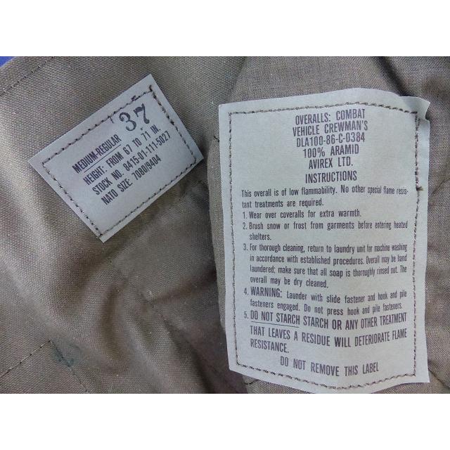米軍実物 デッド！CVCオーバーオール タンカース M-R AVIREX 91x