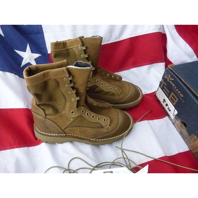 米軍実物 NEW! USMC RAT ブーツ ゴアテックス コヨーテ 5.5W 313x