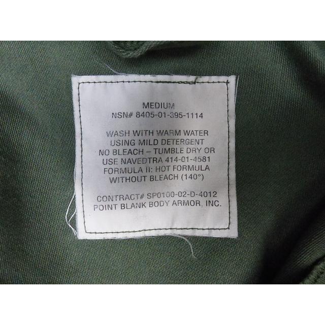 米軍実物 メカニックカバーオール M OD ツナギ ポイントブランク T104x