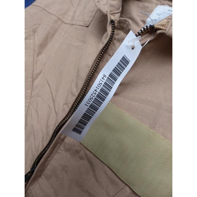 米軍実物 NEW! CWU−27／P タン 44R C126x : ホバートブロス