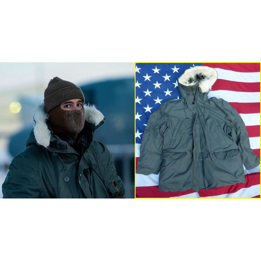 N-3B極寒地用パーカー実物 N-3B極寒地用パーカー実物 Alpha Industries N-3B パーカー