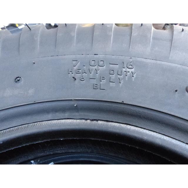 送料込み Firestone 7.00-16 MILITARY ミリタリータイヤ NDCC ファイア