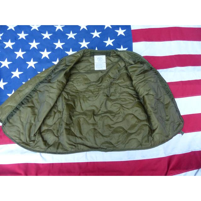 1975” 米軍実物 デッド！ M65 フィールドジャケット用ライナー M 白