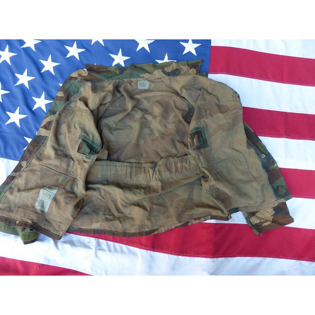 レア! 米軍実物 ヘリクルー エアクルー用 BDUジャケット ウッド