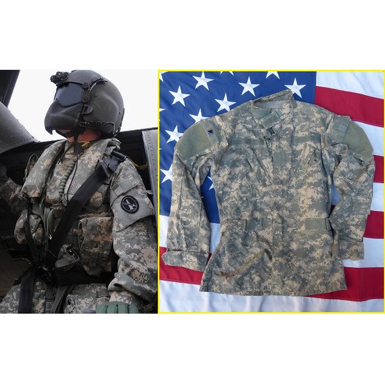 レア! 実物 ACU ヘリクルージャケット S-R Army Aircrew Combat