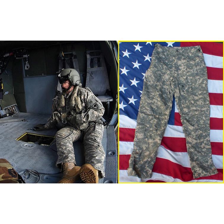 レア! 実物 ACU エアクルートラウザー M-R A2CU ヘリクルー　123 レア! 実物 ACU エアクルートラウザー M-R A2CU Army Aircrew