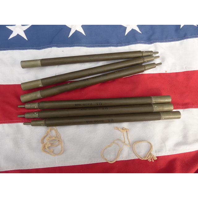 1968” 米軍実物 ナム戦 デッド!テントポール10本セット 軍幕