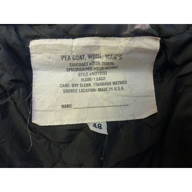 米軍実物 ヴィンテージ NAVY Pコート 48 ピーコート N23x : ホバート