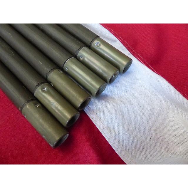 1964” 米軍実物 ナム戦 デッド! テントポール 6本セット 軍幕