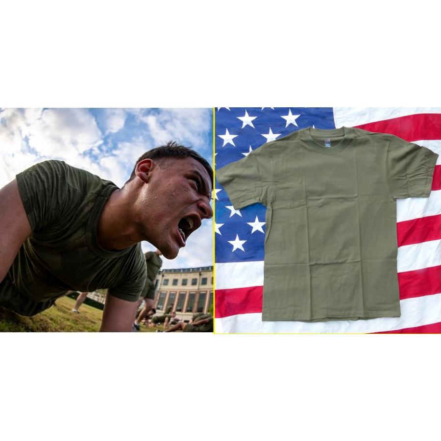 3枚　米軍実物 未使用 ODＴ−シャツ　L　Dri Cotton TS667 米軍実物 未使用 ODT−シャツ L Dri Cotton TS667 - メルカリ