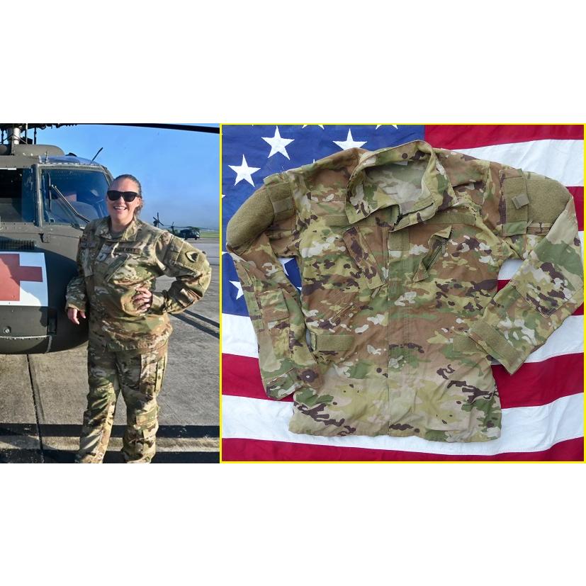 レア! 実物 OCP ヘリクルージャケット M-R Army Aircrew Combat