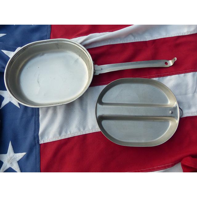 米軍実物 メスキットパン WYOTT 食器 アウトドア 298x : ホバート
