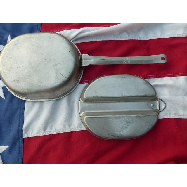 米軍実物 メスキットパン WYOTT 食器 アウトドア 298x : ホバート