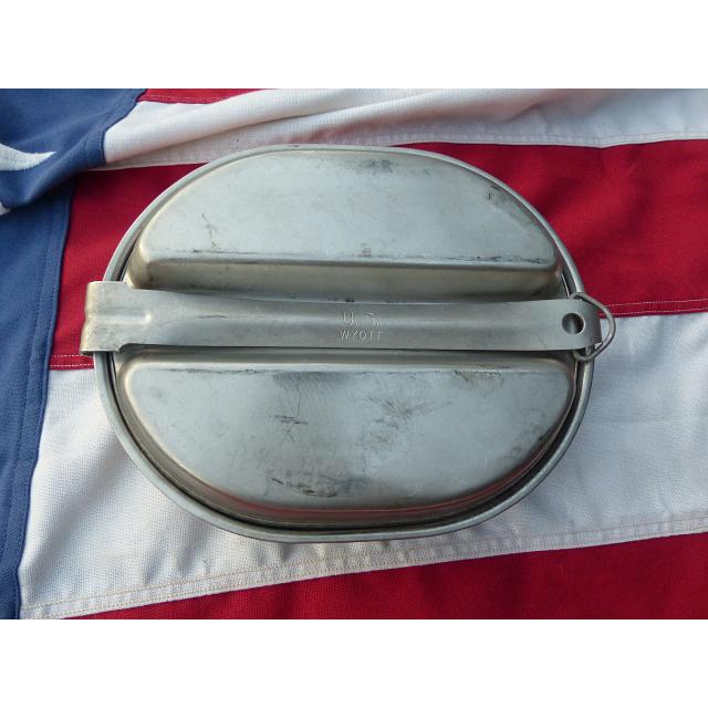 米軍実物 メスキットパン WYOTT 食器 アウトドア 298x : ホバート