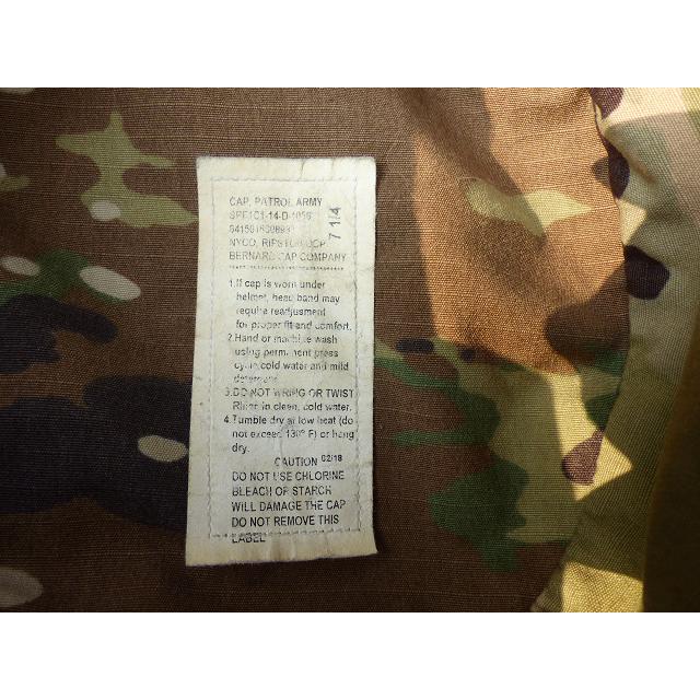 米軍実物 マルチカム パトロールキャップ レンジャーキャップ