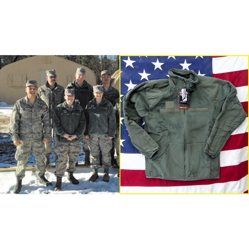 米軍実物未使用品◾︎ZAPT ポーラテック フリース マルチカム L 米軍実物 ポーラテックフリースジャケット L-R コヨーテ GEN3 ECWCS