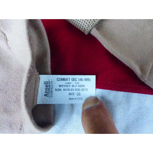 米軍実物 FROG コンバットグローブ ANSELL 難燃 L 24x : ホバート