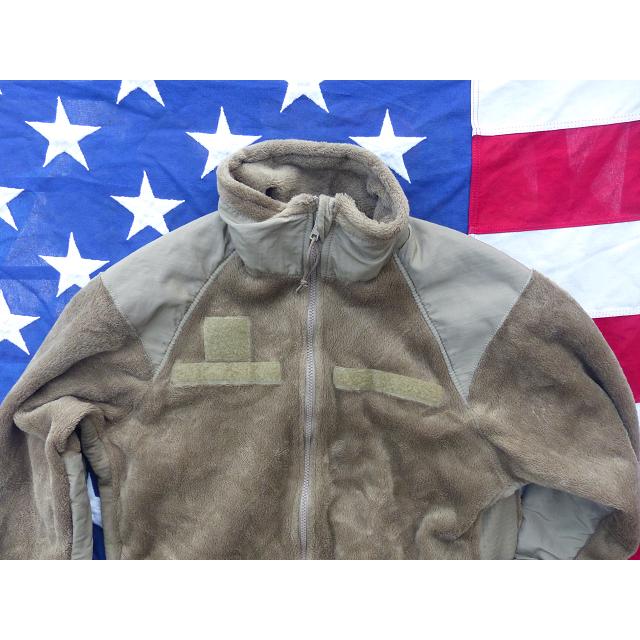 米軍放出品 GenIII フリースジャケット M-L コヨーテ GEN3 ECWCS 97x