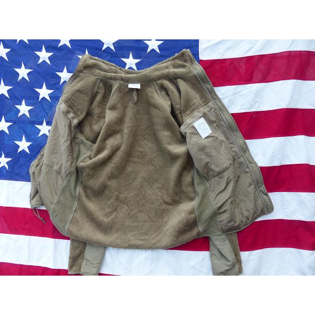 米軍放出品 GenIII フリースジャケット M-L コヨーテ GEN3 ECWCS 97x