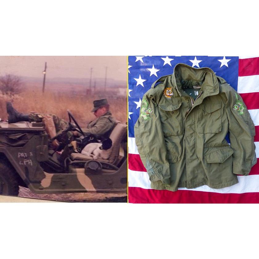 米軍実物 ナム戦 1969” M65 フィールドジャケット S-R アルミジップ