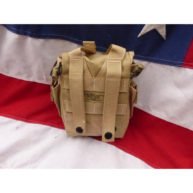 米軍実物 MOLLEI デザートキャンティーン／GPポーチ D60x