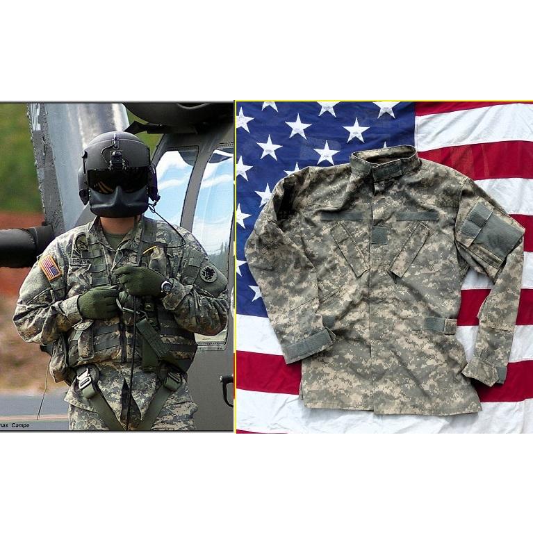 実物 レア! ACU エアクルー ジャケット M-R Army Aircrew Combat Uniform A2CU 805x : ホバート ...