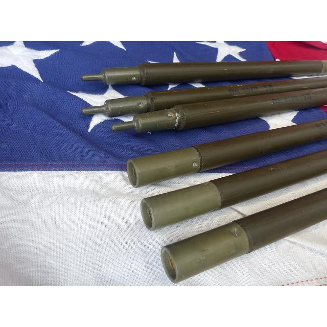 1968” 米軍実物 ナム戦 デッド! テントポール 6本セット 軍幕 252x