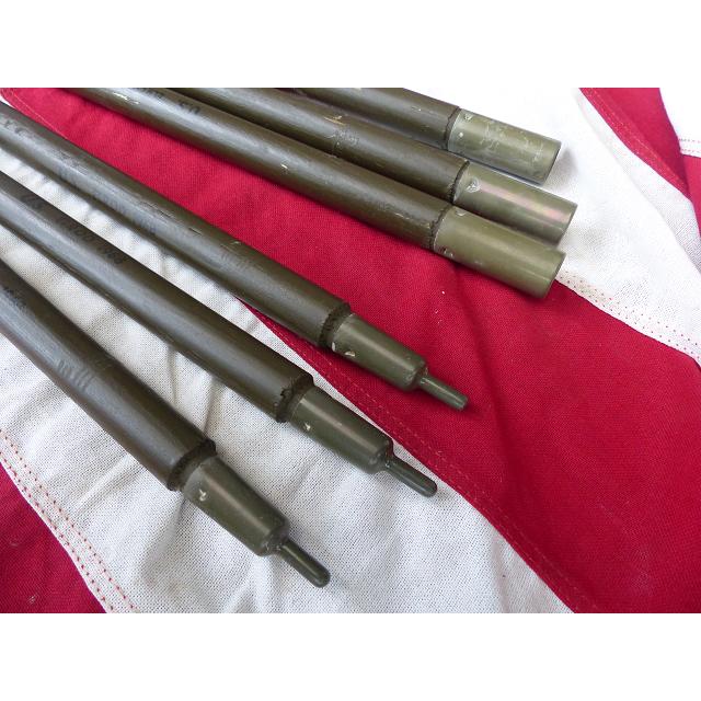 1968” 米軍実物 ナム戦 デッド! テントポール 6本セット 軍幕