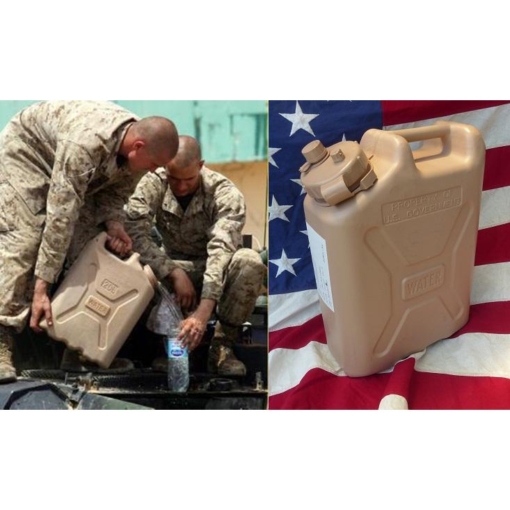 米軍実物 ５ガロン ウォータータンク ウォーター缶 ジェリカン　22 米軍実物 5ガロン ウォータータンク ウォーター缶 ジェリカン 02x
