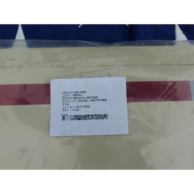 米軍放出品 緊急脱出表示反射板 警告プレート 看板 02x : ホバート