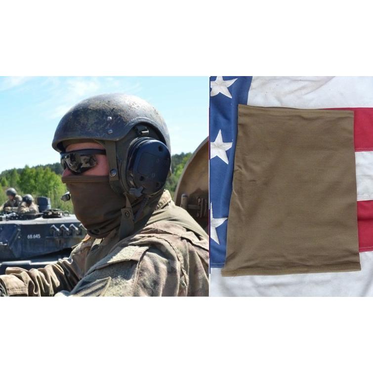 米軍実物 ネックゲーター コヨーテブラウン ネックウォーマー 39x