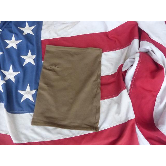 米軍実物 ネックゲーター コヨーテブラウン ネックウォーマー 39x